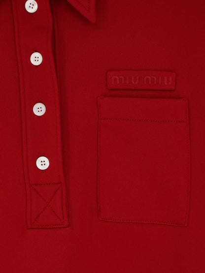 Polo Shirt with Lettering Logo patch thumbnail