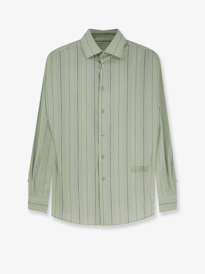 Camicia in cotone a righe thumbnail