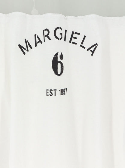 Cotton t-shirt with voile insert thumbnail