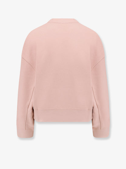 Cotton sweatshirt with Logo patch thumbnail