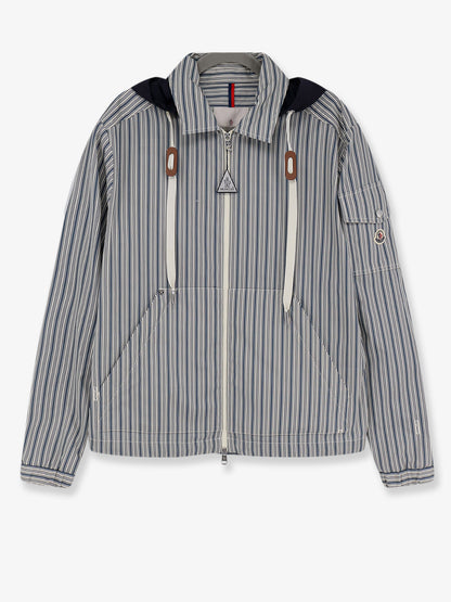 Havas striped cotton jacket thumbnail