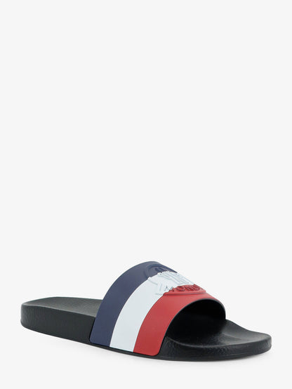 Basile rubber sandals with front logo patch thumbnail