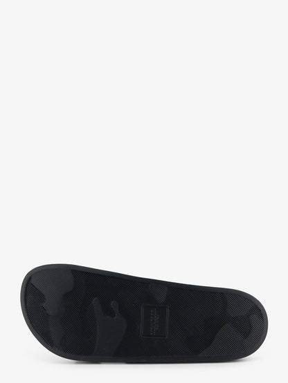 Basile rubber sandals with front logo patch thumbnail