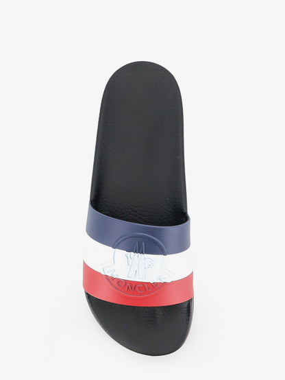 Basile rubber sandals with front logo patch thumbnail