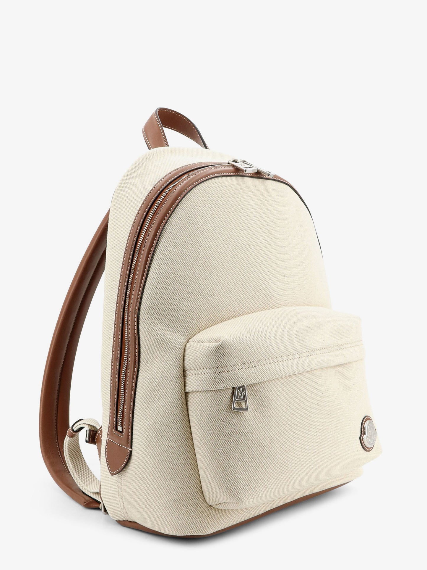 Carlo canvas backpack with embossed Moncler logo