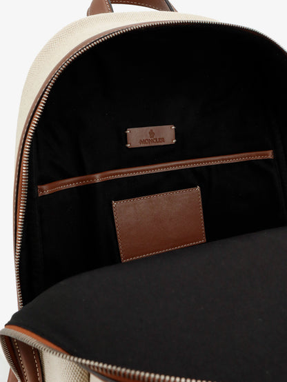 Carlo canvas backpack with embossed Moncler logo thumbnail