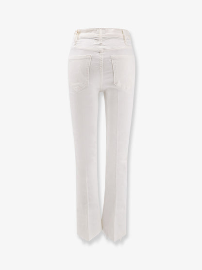 Pantaloni The Hustler Ankle Fray white denim thumbnail