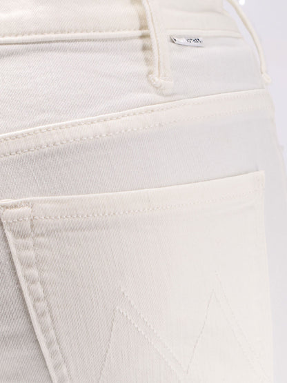 Pantaloni The Hustler Ankle Fray white denim thumbnail