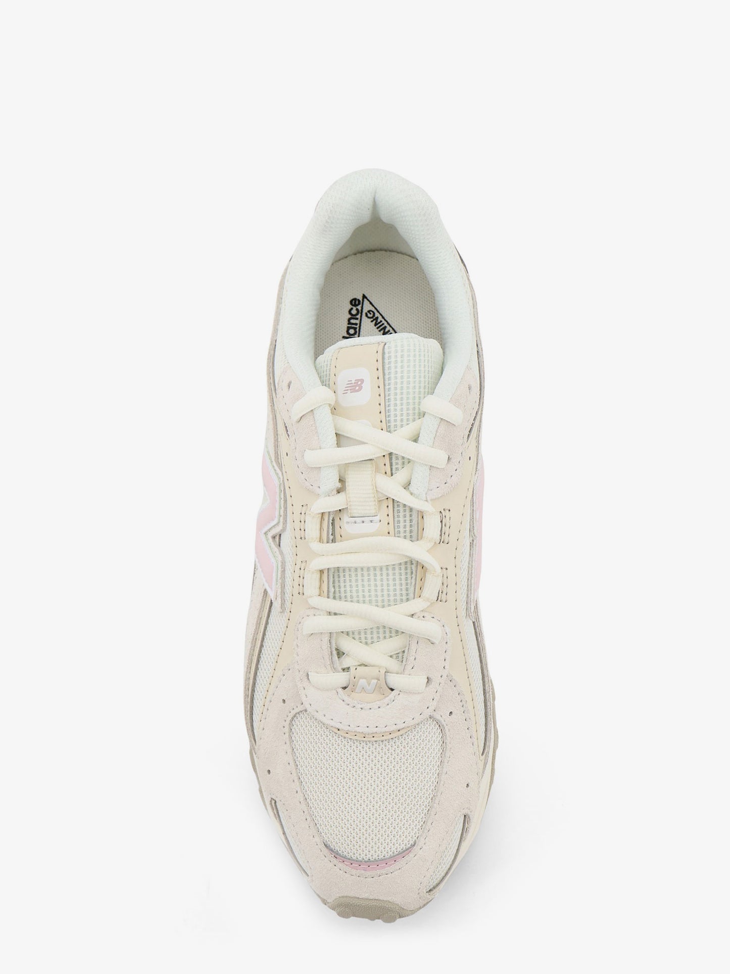 U204L5 mesh sneakers with suede inserts