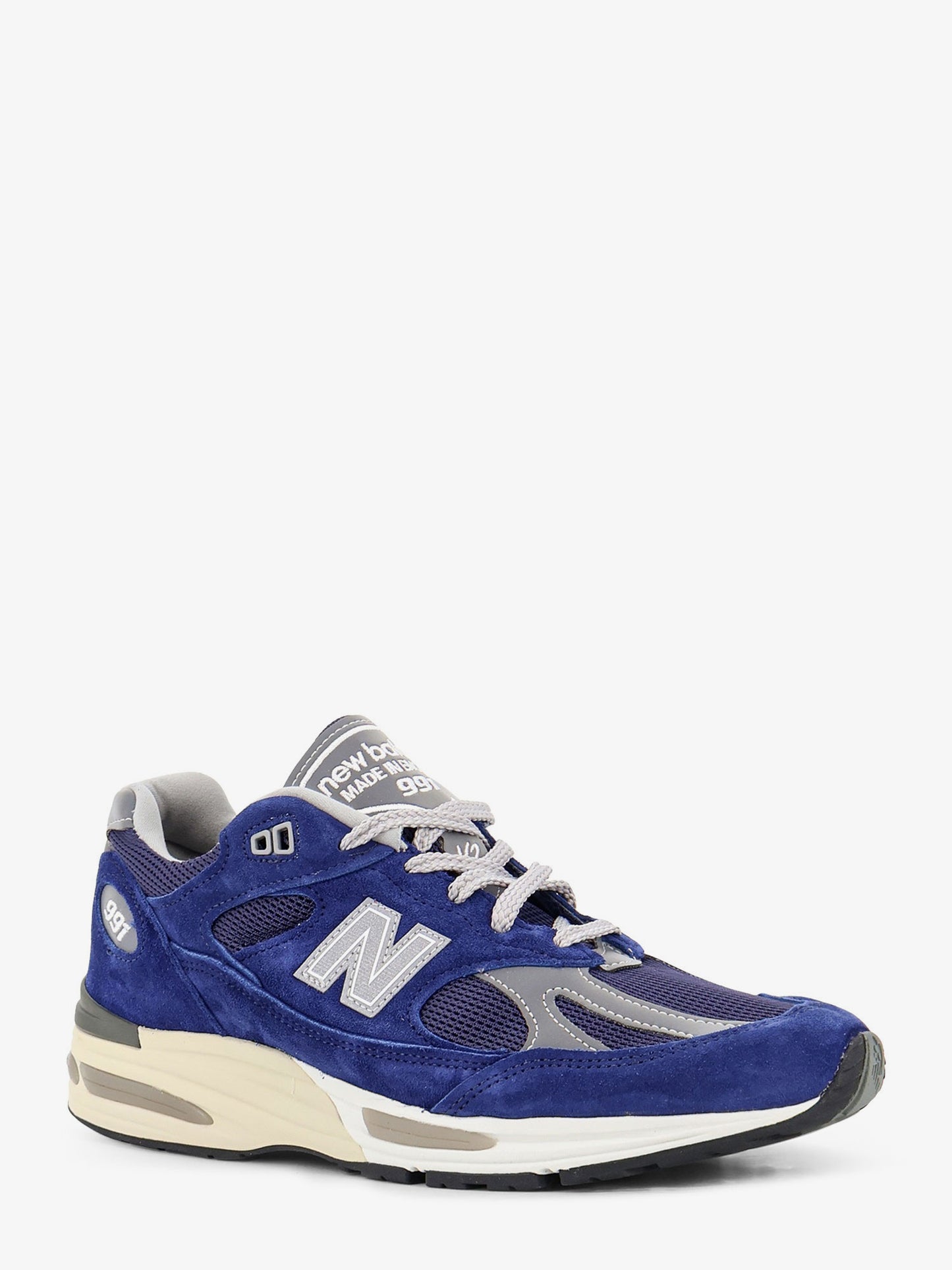 991 suede sneakers with side logo