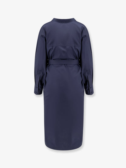 Cotton dress with belt thumbnail
