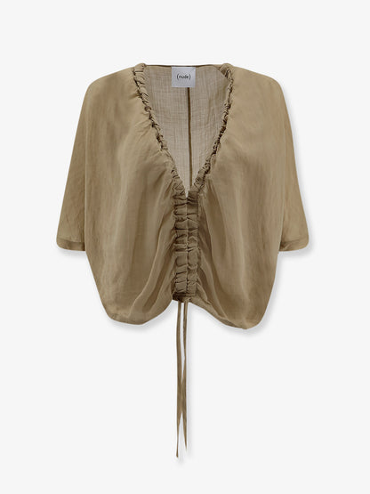Linen blend shirt thumbnail