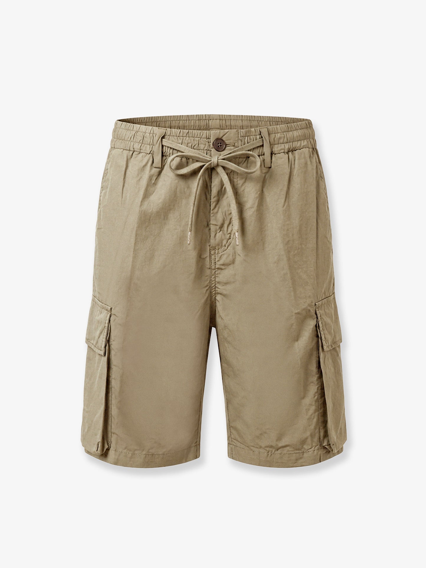 Cargo cotton bermuda shorts
