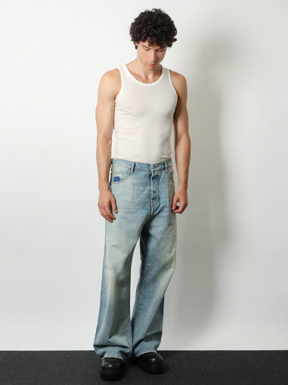 Blue denim jeans thumbnail