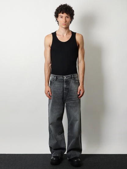 Jeans in denim grigio thumbnail