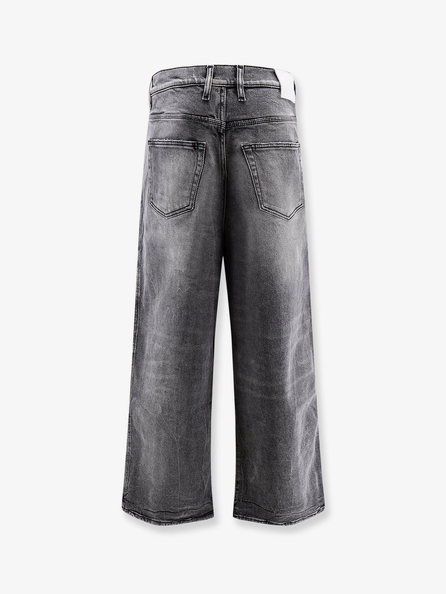Grey denim trousers