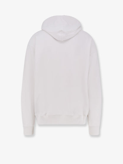 Cotton sweatshirt with frontal logo print thumbnail