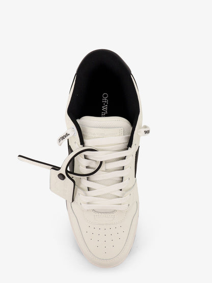 Out of Office leather sneakers with iconic side logo thumbnail