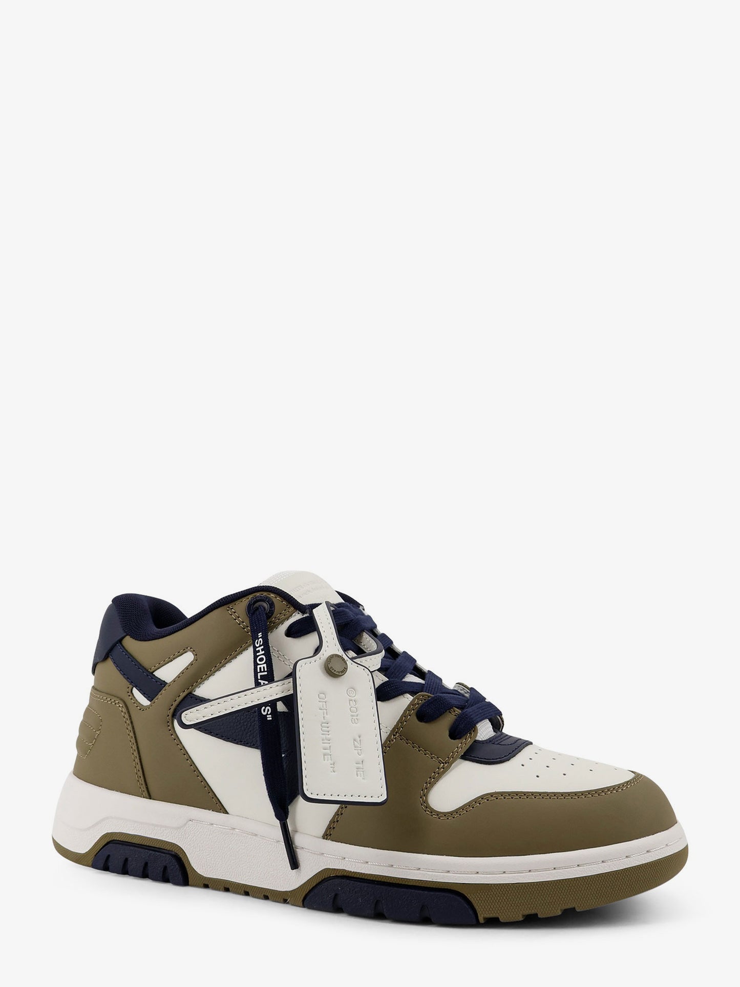 Sneakers Out of Office in pelle con iconico logo laterale