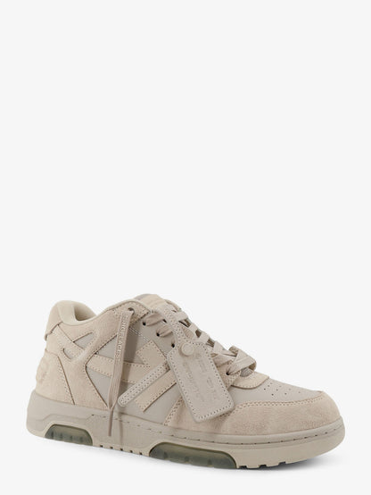 Out of Office suede and leather sneakers with iconic logo on the side thumbnail