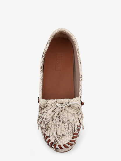 Indiana leather loafers with croco print thumbnail