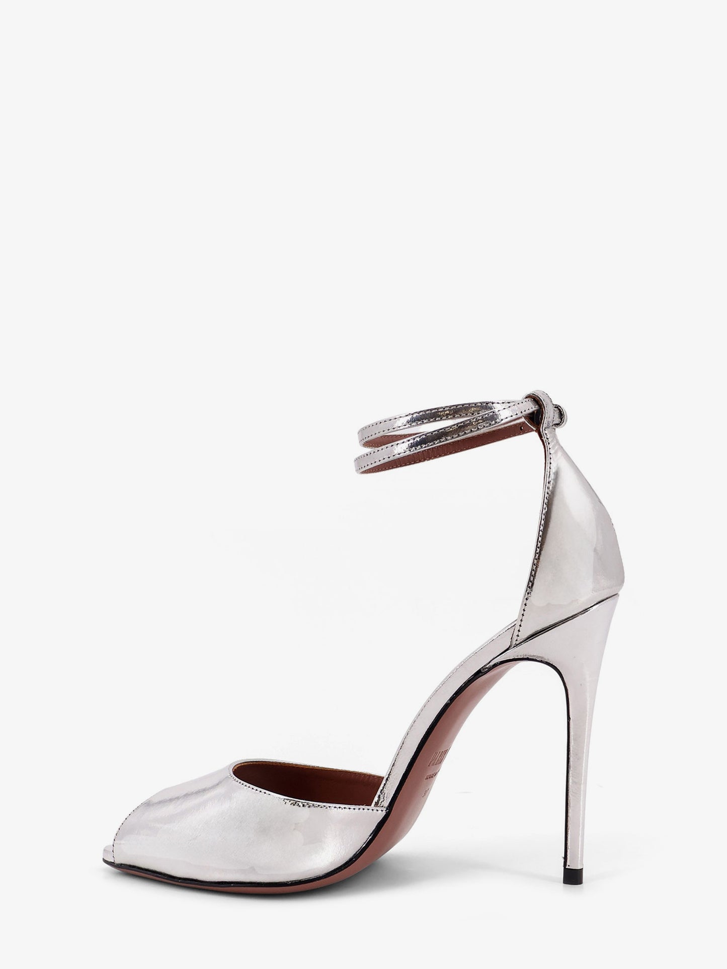 Laminated leather Vera sandals