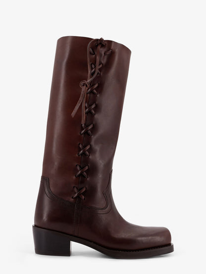 Roxanne leather boots thumbnail