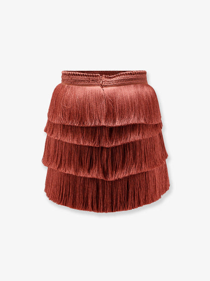 Mini skirt with fringes thumbnail