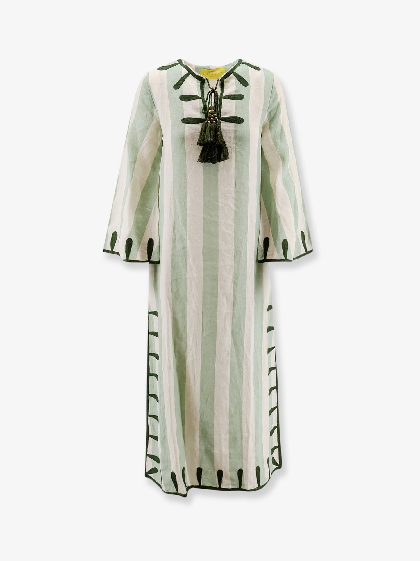 Edna linen long dress
