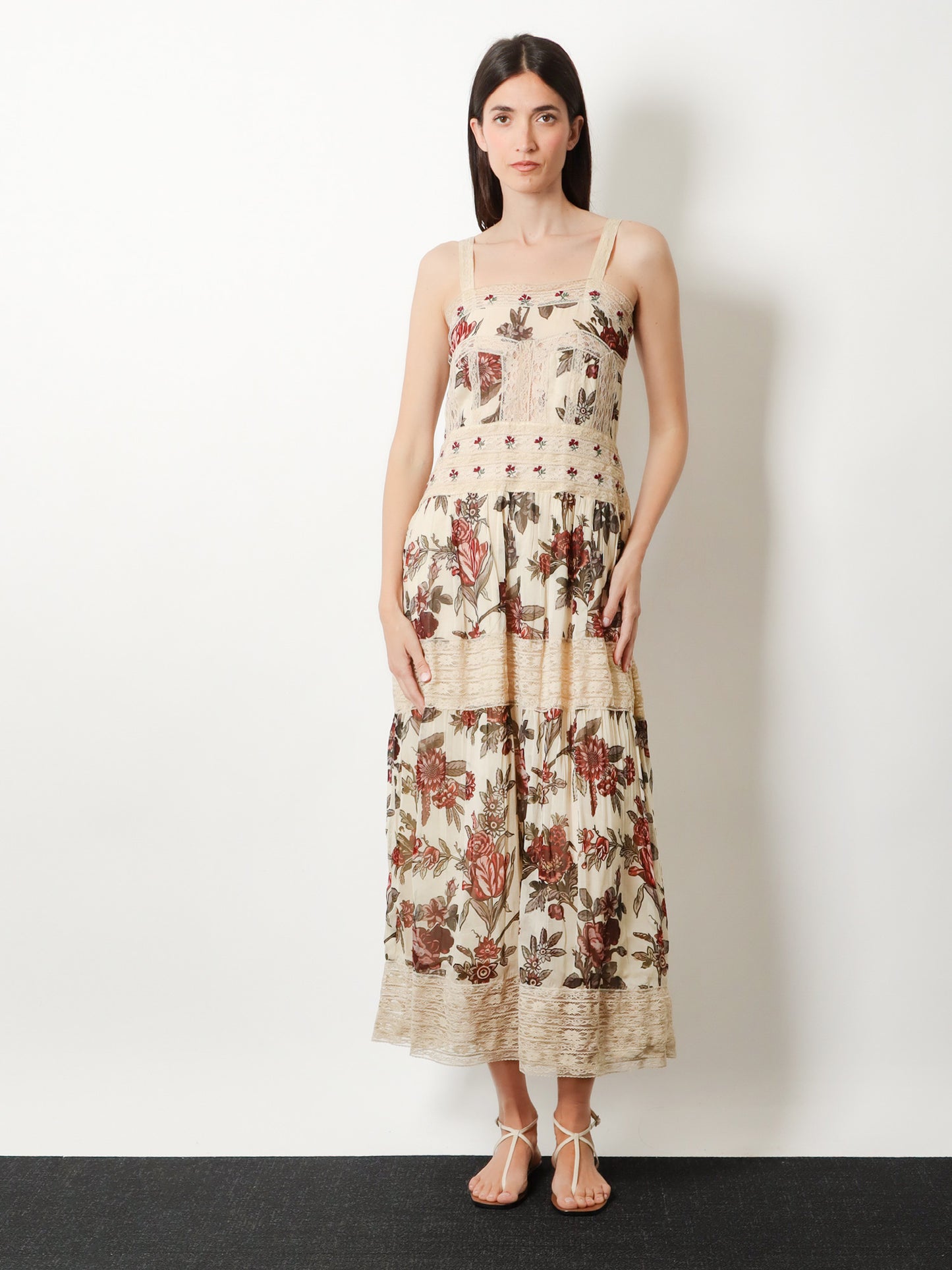 Nelia multicolor viscose dress