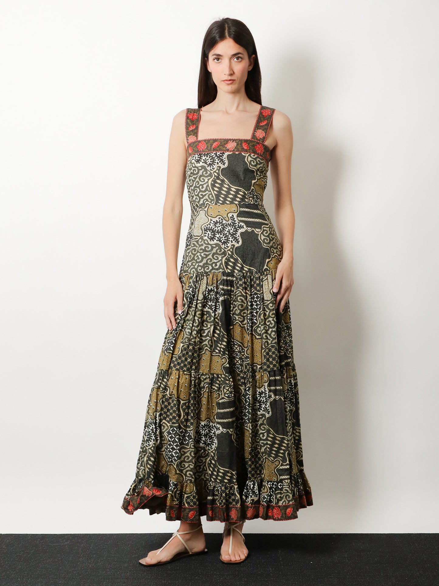 Zita cotton long dress