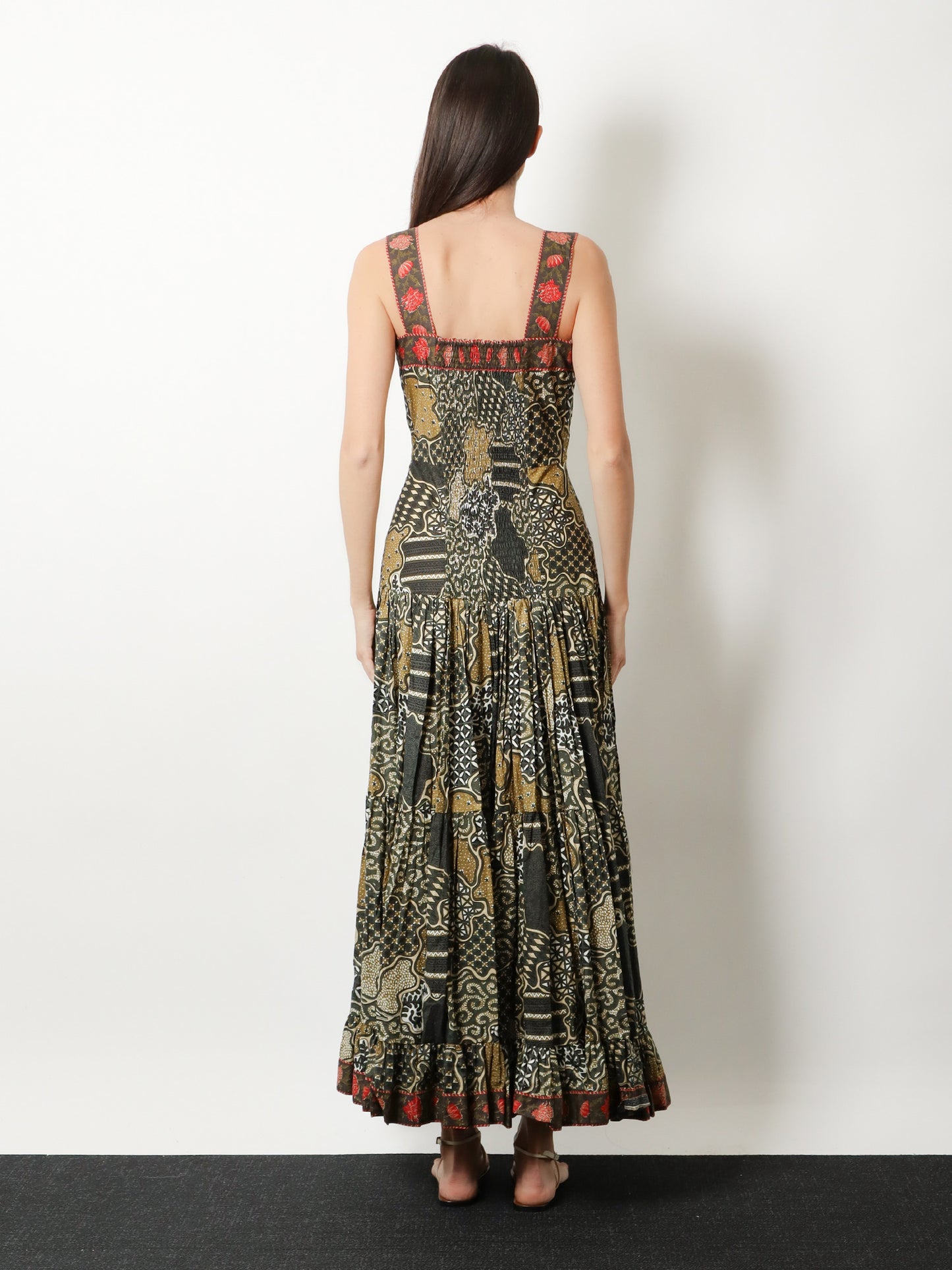 Zita cotton long dress
