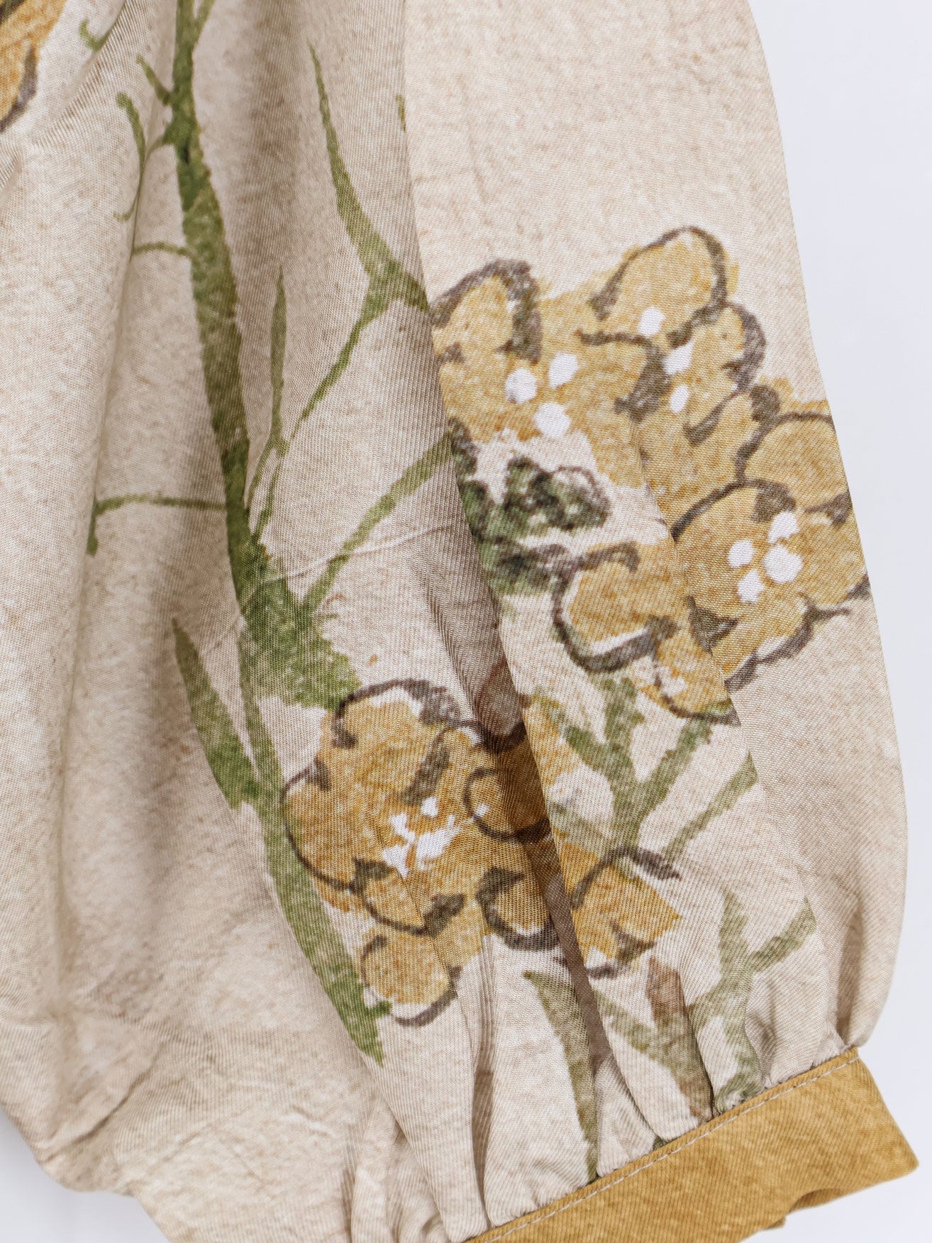 Aloe long silk dress
