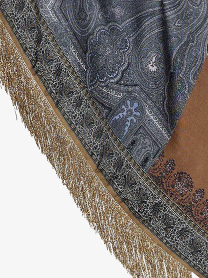 Multicolored silk shawl thumbnail