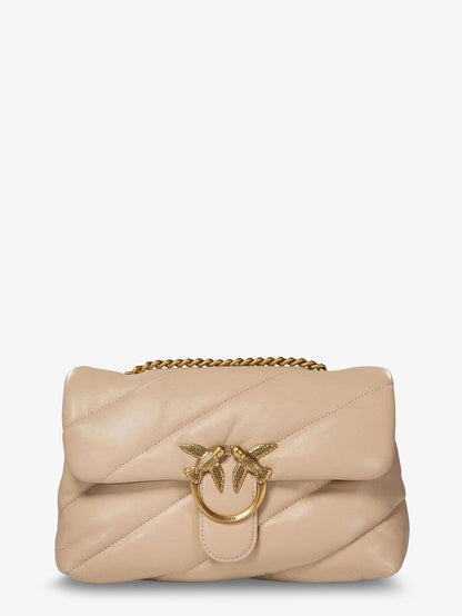 Love Puff Classic quilted leather crossbody bag thumbnail
