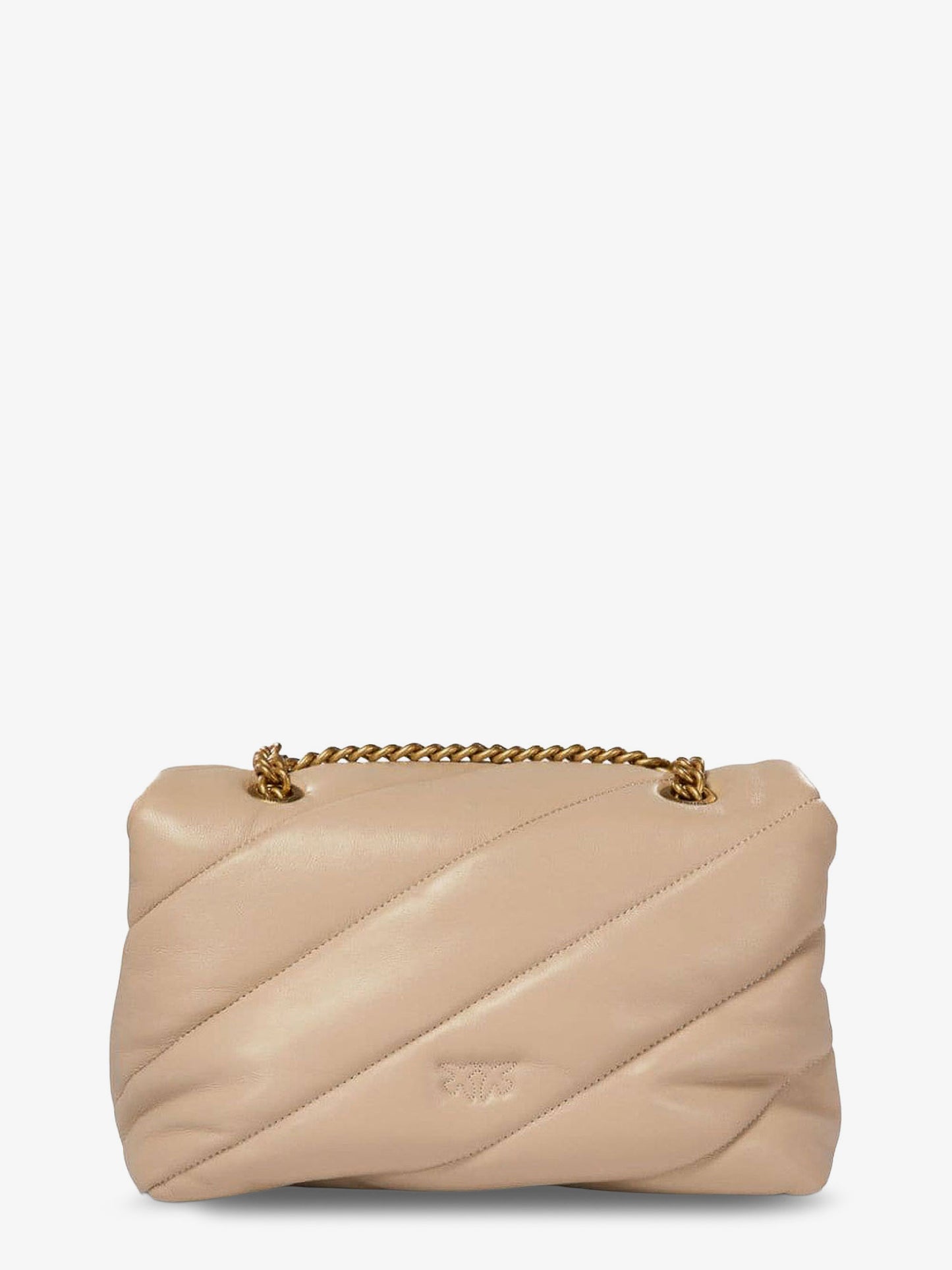 Love Puff Classic quilted leather crossbody bag