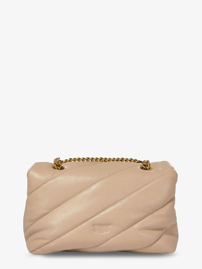 Love Puff Classic quilted leather crossbody bag thumbnail