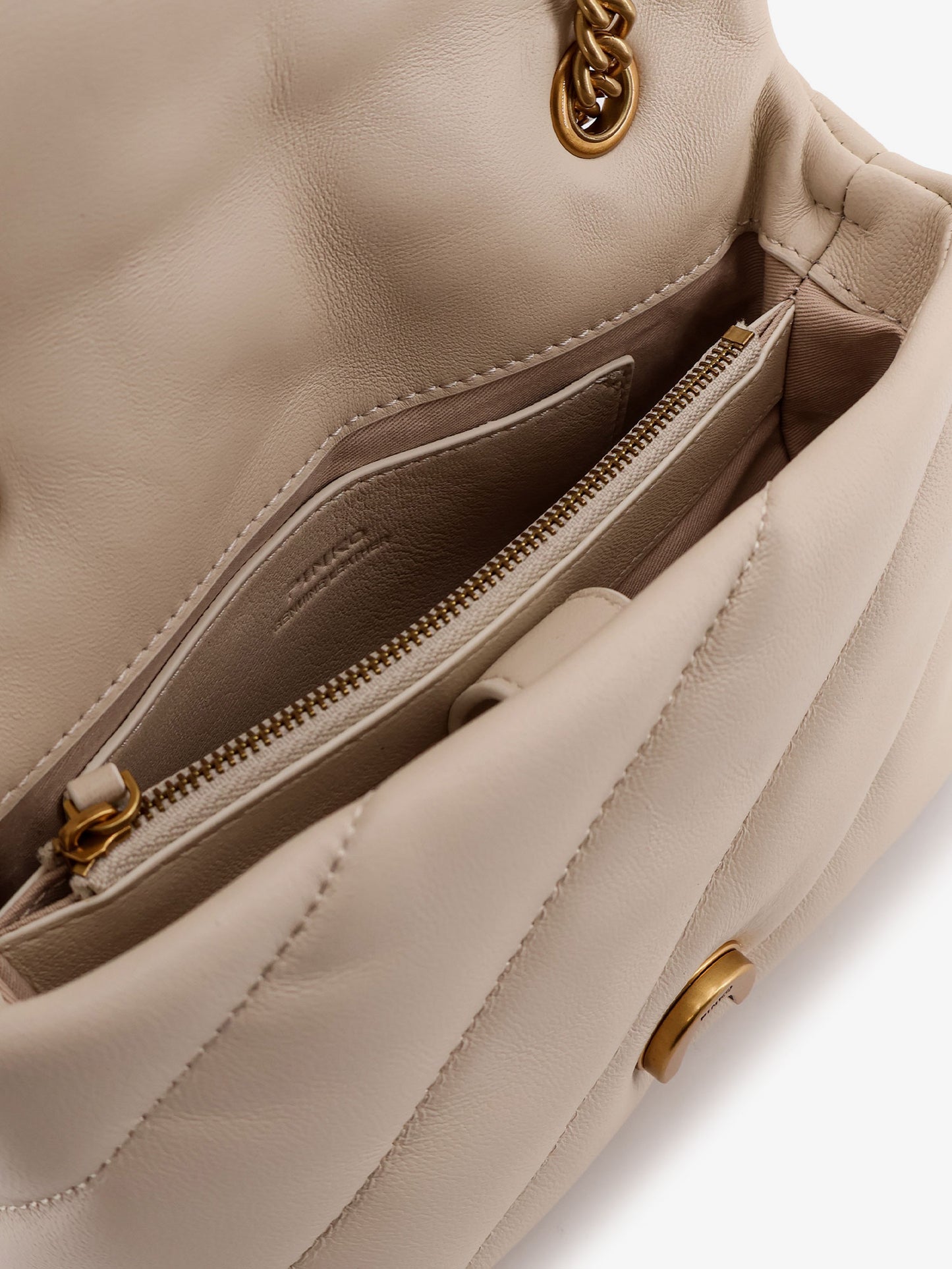 Love Puff Mini quilted leather crossbody bag
