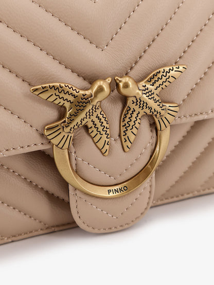 Love One Mini quilted leather shoulder bag thumbnail