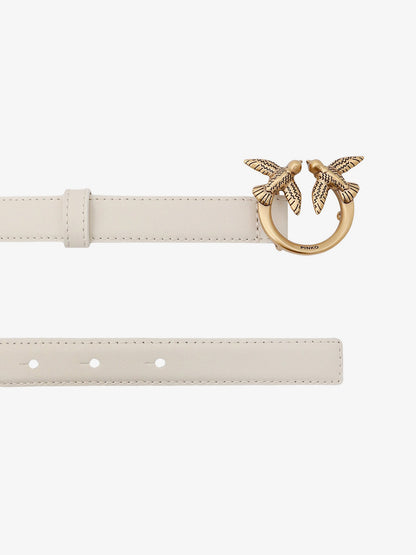 Berry leather belt thumbnail