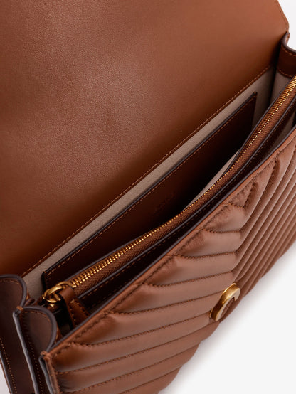 Love Bag One quilted leather crossbody bag thumbnail