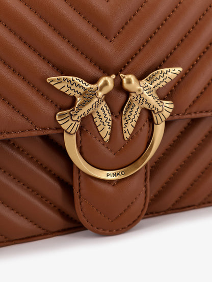 Love Bag One quilted leather crossbody bag thumbnail
