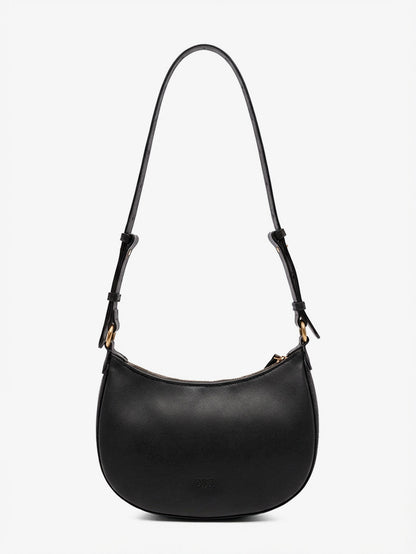 Half Moon Mini leather shoulder bag thumbnail