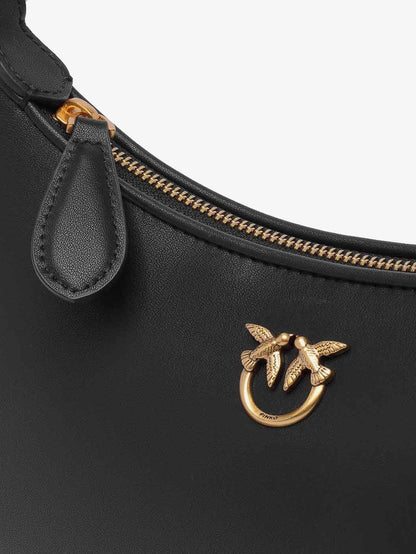 Half Moon Mini leather shoulder bag thumbnail
