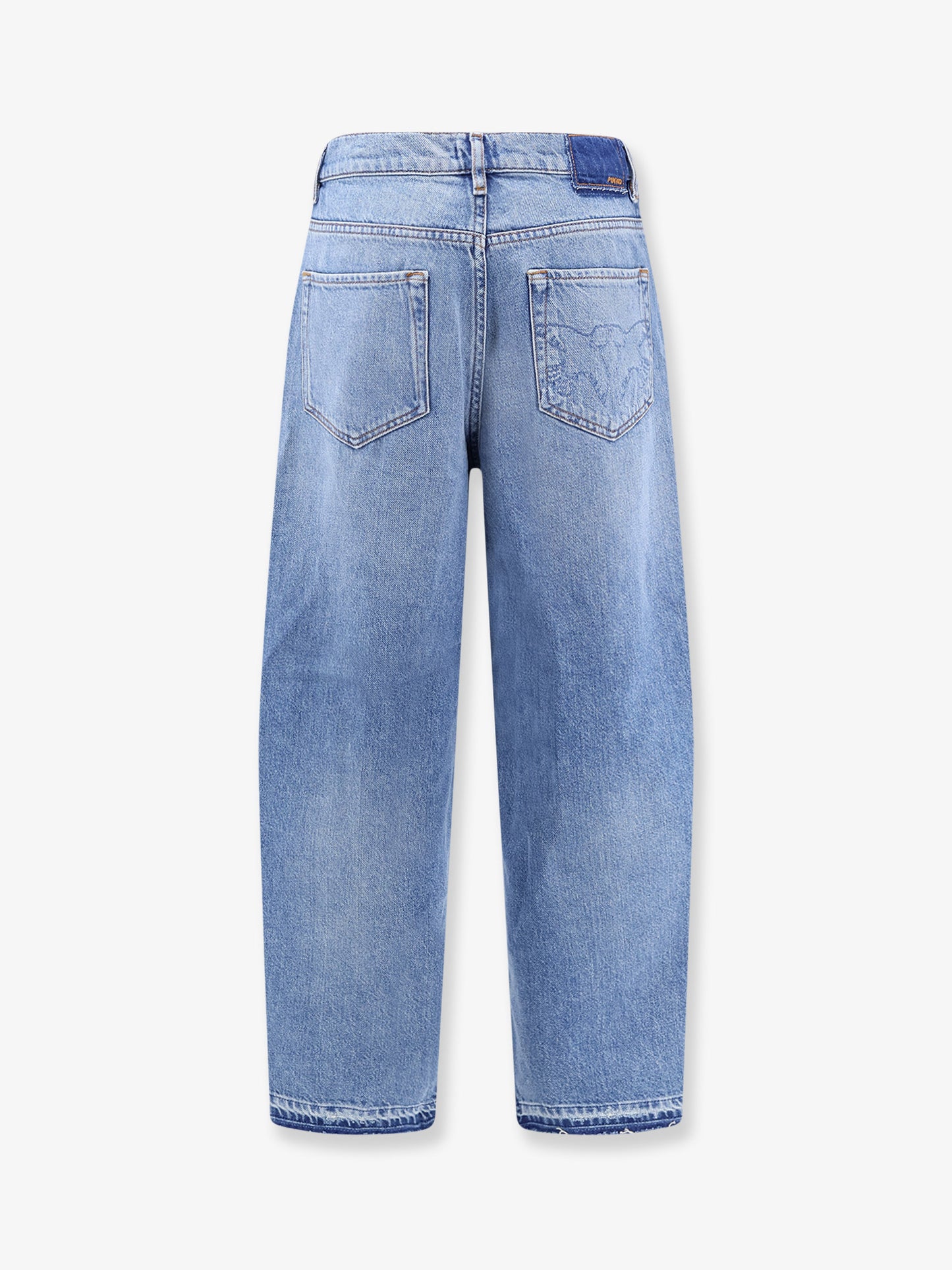 Blue denim jeans