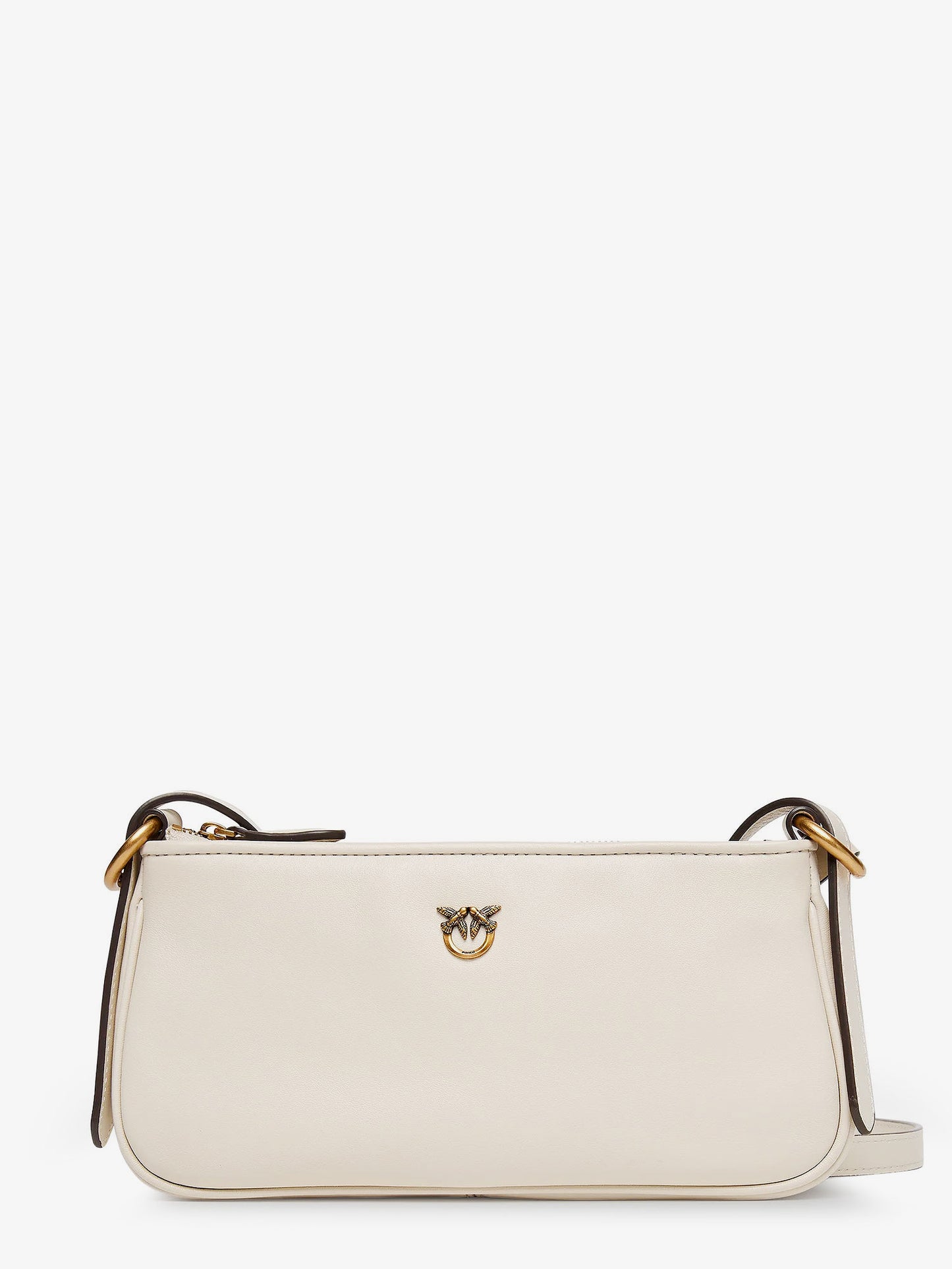 Mini Half Moon leather crossbody bag