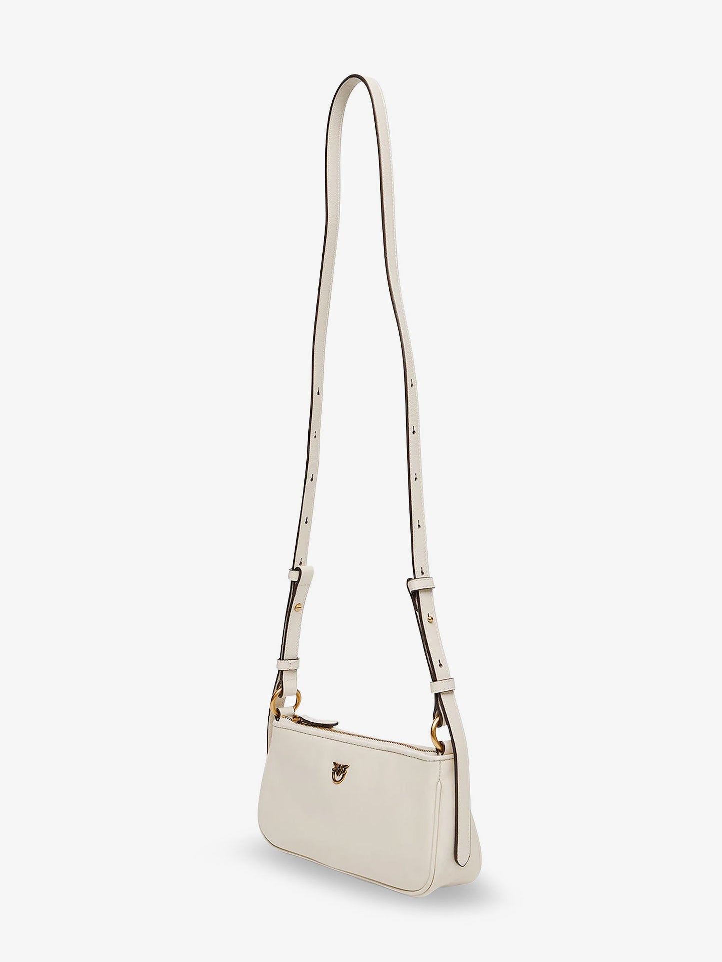 Mini Half Moon leather crossbody bag