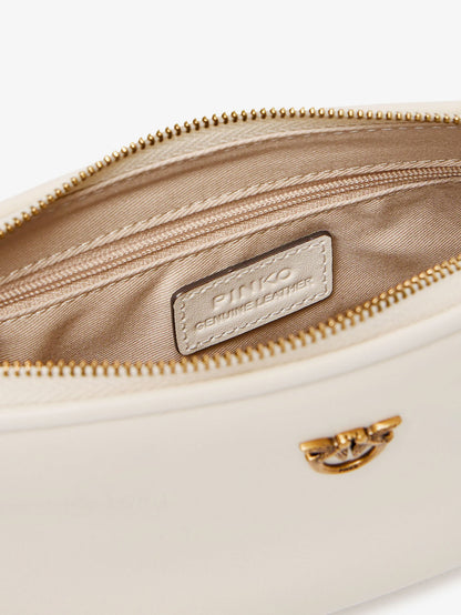 Mini Half Moon leather crossbody bag thumbnail
