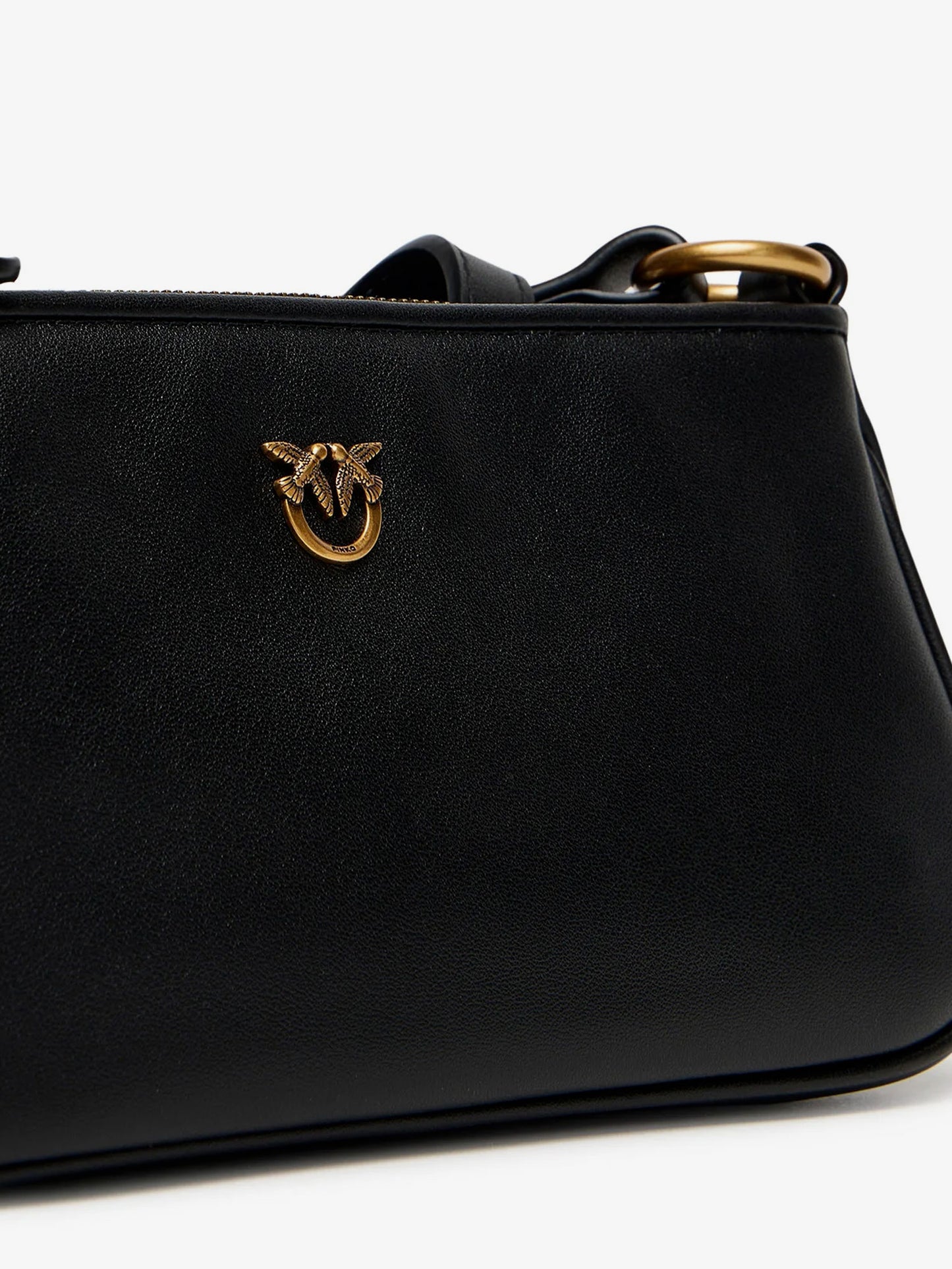 Mini Half Moon leather crossbody bag
