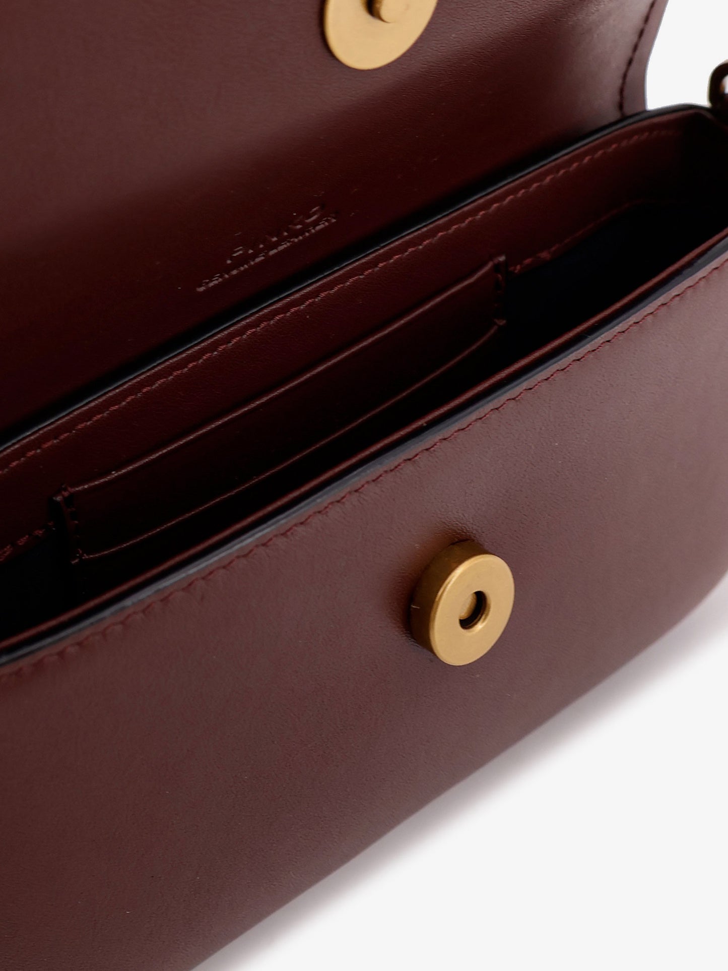 Saddle Flat leather crossbody bag